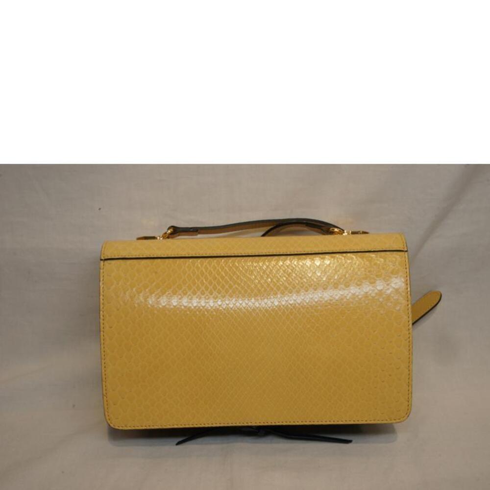 Gucci GG Interlocking Logo python shoulder bag mu… - image 2